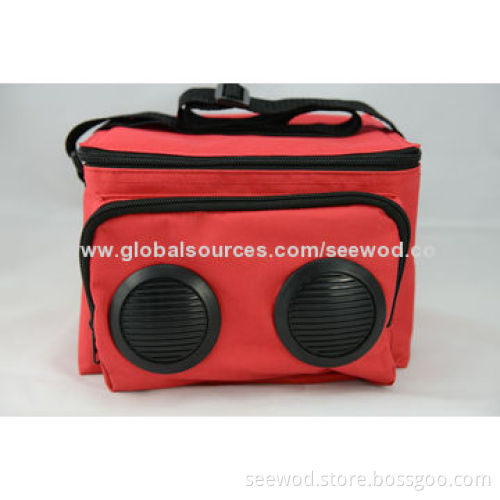 Patent Picnic/Cooler Bag with Speaker and Foldable Design